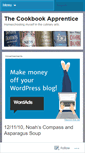 Mobile Screenshot of cookbookapprentice.wordpress.com