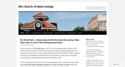 Desktop Screenshot of churchofwestorange.wordpress.com