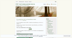 Desktop Screenshot of faulaerdal.wordpress.com