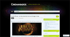 Desktop Screenshot of cinemaniados.wordpress.com