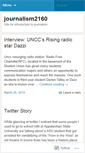 Mobile Screenshot of journalism2160.wordpress.com