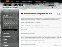 Tablet Screenshot of journalism2160.wordpress.com