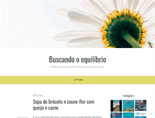 Tablet Screenshot of buscandoequilibrio.wordpress.com