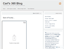 Tablet Screenshot of 365carlrobinson.wordpress.com