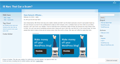 Desktop Screenshot of narcthatcarscam.wordpress.com
