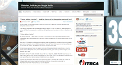 Desktop Screenshot of 39duelas.wordpress.com