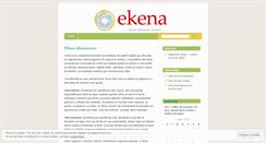 Desktop Screenshot of ekena.wordpress.com