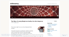 Desktop Screenshot of miikmamoy.wordpress.com