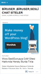 Mobile Screenshot of biruser.wordpress.com
