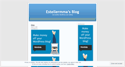 Desktop Screenshot of estellermma.wordpress.com