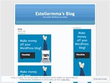 Tablet Screenshot of estellermma.wordpress.com