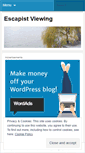 Mobile Screenshot of escapistviewing.wordpress.com