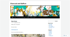 Desktop Screenshot of charcoalandsaffron.wordpress.com