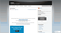 Desktop Screenshot of chefgue.wordpress.com