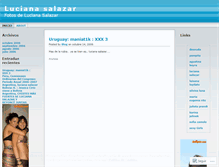 Tablet Screenshot of lucianasalazar.wordpress.com