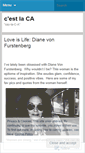 Mobile Screenshot of cestlaca.wordpress.com