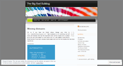 Desktop Screenshot of bigbadbulldog.wordpress.com