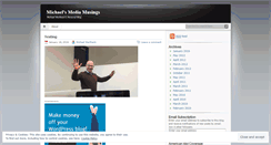 Desktop Screenshot of michaelwertheim.wordpress.com