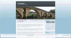 Desktop Screenshot of elpuentesino.wordpress.com