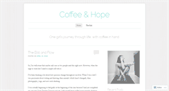 Desktop Screenshot of coffeeandhope.wordpress.com