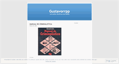 Desktop Screenshot of gustavorrpp.wordpress.com
