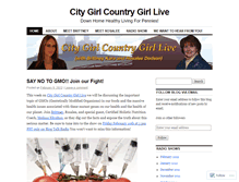 Tablet Screenshot of citygirlcountrygirllive.wordpress.com