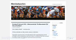 Desktop Screenshot of meerdaalspurters.wordpress.com