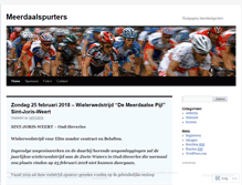 Tablet Screenshot of meerdaalspurters.wordpress.com