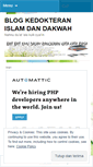 Mobile Screenshot of dokterdai.wordpress.com
