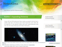 Tablet Screenshot of meteoklima.wordpress.com