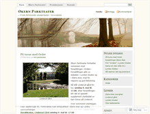 Tablet Screenshot of okernparkteater.wordpress.com