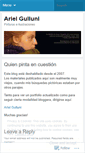 Mobile Screenshot of agulluni.wordpress.com