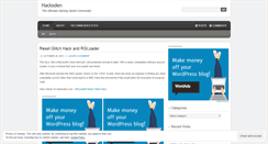 Desktop Screenshot of hacksden.wordpress.com
