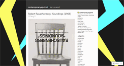 Desktop Screenshot of contemporarysquirrel.wordpress.com