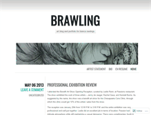 Tablet Screenshot of brawling.wordpress.com
