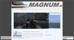 Desktop Screenshot of magnum3ker40.wordpress.com