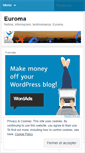 Mobile Screenshot of euroma01.wordpress.com