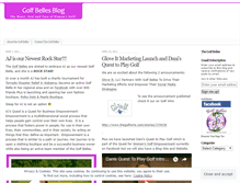 Tablet Screenshot of golfbelles.wordpress.com