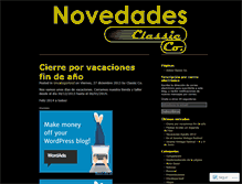 Tablet Screenshot of classicco.wordpress.com