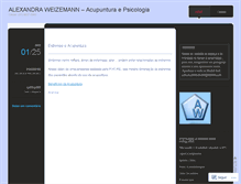 Tablet Screenshot of alexandraweizemann.wordpress.com