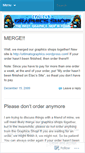 Mobile Screenshot of graphicsshop.wordpress.com