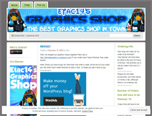 Tablet Screenshot of graphicsshop.wordpress.com