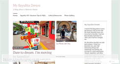 Desktop Screenshot of mysayulitadream.wordpress.com