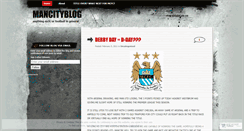 Desktop Screenshot of mancityblog.wordpress.com