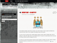 Tablet Screenshot of mancityblog.wordpress.com