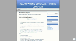 Desktop Screenshot of alarmwiringdiagramsces.wordpress.com