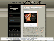 Tablet Screenshot of gracobian40.wordpress.com