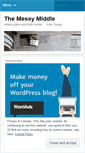 Mobile Screenshot of messymiddle.wordpress.com