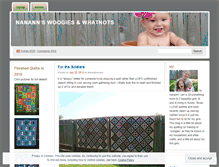 Tablet Screenshot of nanannwoogies.wordpress.com