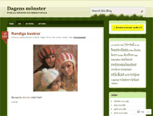 Tablet Screenshot of dagensmonster.wordpress.com